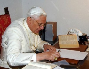 Papa Benedetto XVI Anticipo Conclave